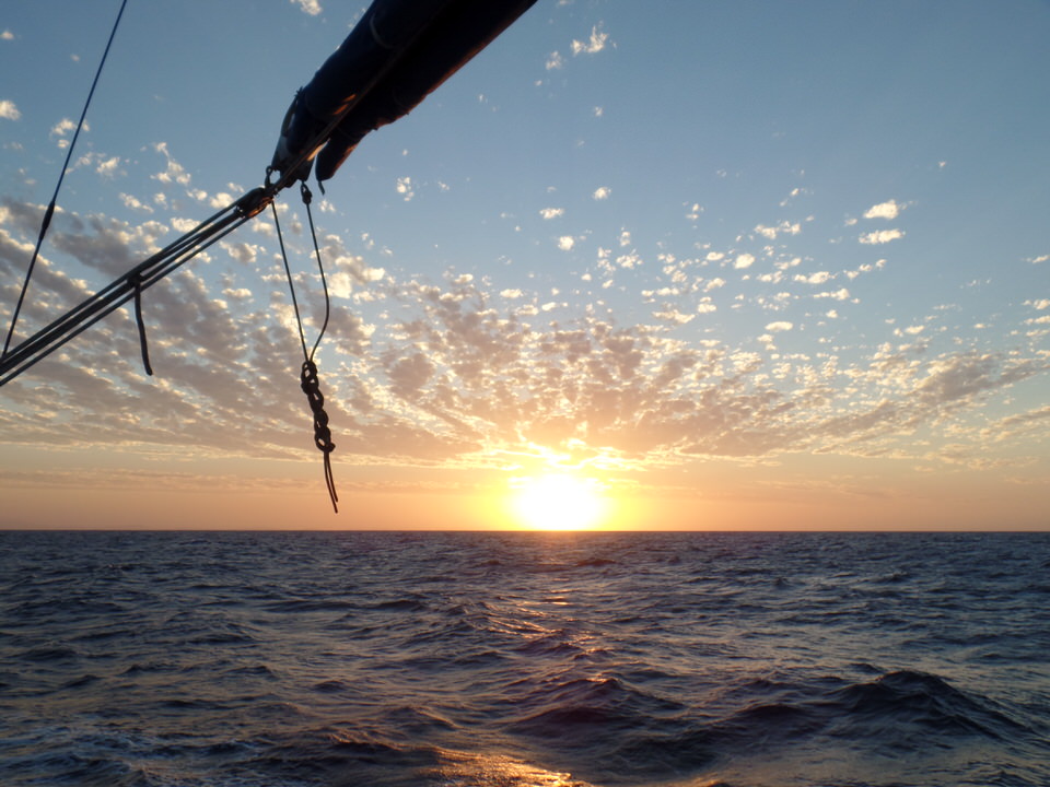 Segeltour Whitsunday Islands Sonnenuntergang