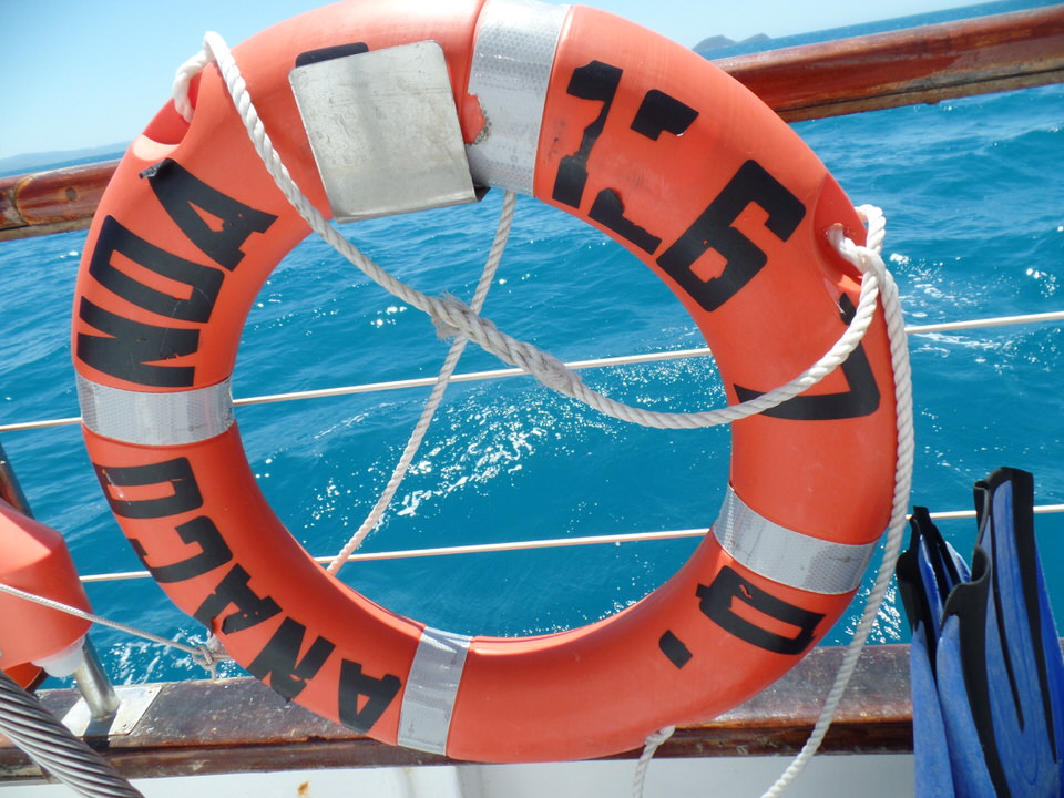 Rettungsring Segelboot Anaconda III