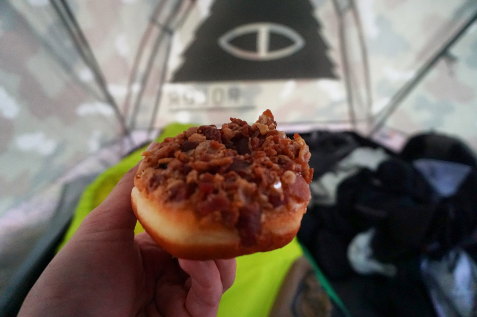 Cargobike Tour Donuts von Tim Hortons