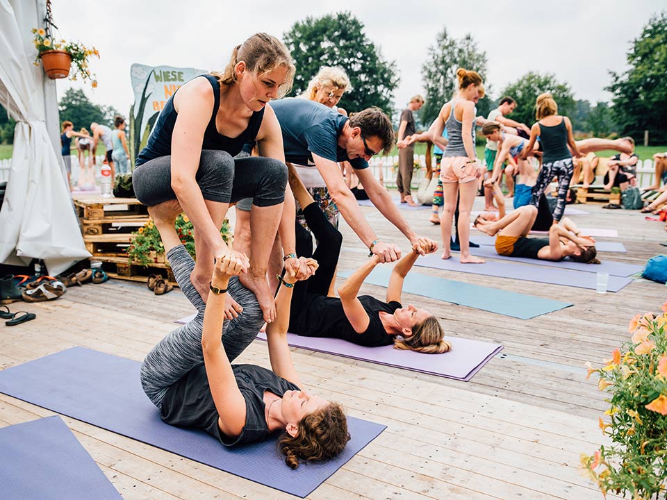 a summer's tale 2015: Acro Yoga © FKP Scorpio/Robin Schmiedebach